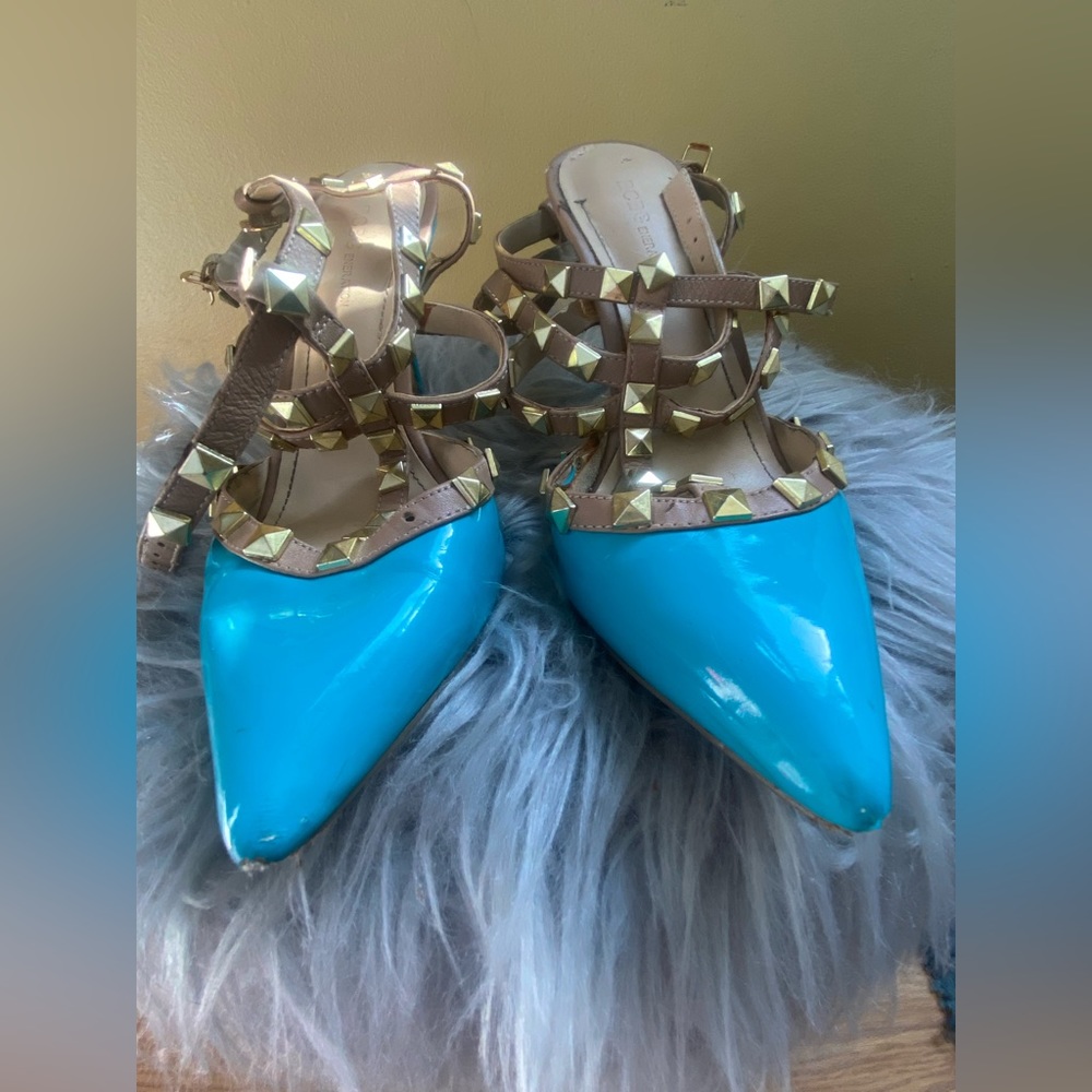 Bcbgeneration Studs Leather Heels - image 2